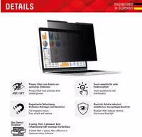 Displex Displayschutzfolie "Privacy Safe" universal, 16:9, Blickschutzfolie,