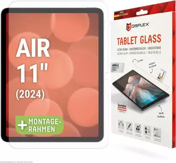 Displex Tablet Glass (1 St&uuml;ck, iPad Air 11 2024 (M2)), Tablet Schutzfolie