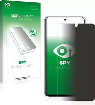 upscreen 3542007 Spy Shield Blickschutzfolie (1 Stück, Galaxy S21 FE 5G), Smartphone Schutzfolie