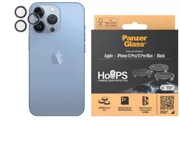 PanzerGlass Hoops Camera Lens iPhone 13 Pro/13 Pro Max Black
