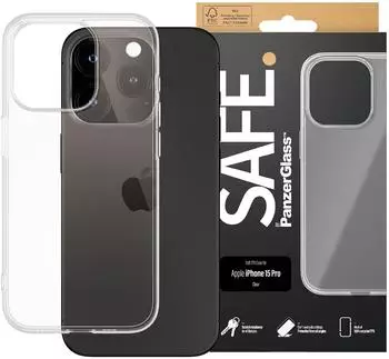 PanzerGlass SAFE. by TPU Case iPhone 15 Pro