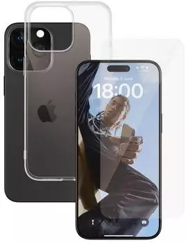 PanzerGlass SAFE. by 2-in-1-Pack iPhone 15 Pro Max