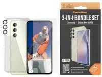 PanzerGlass Displayschutzglas "3-in-1 Bundle Set f&uuml;r Samsung Galaxy A54 5G, UWF"