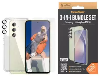 PanzerGlass 3-in-1 Samsung Galaxy A55 5G, UWF