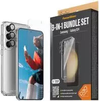 PanzerGlass Displayschutzglas "3-in-1 Bundle Set Screen Protector, HardCase, Hoops"