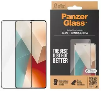 PanzerGlass Xiaomi Redmi Note 13 5G, Ulta-Wide Fit