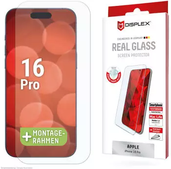 Displex Screen Protector Real Glass (Apple iPhone 16 Pro)