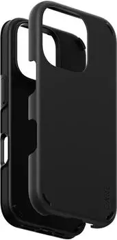 PanzerGlass CARE by Feature Case Double Defense Schwarz iPhone 24 6.7" (iPhone 16 Plus), Smartphone H&uuml;lle, Schwarz