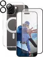CARE by PanzerGlass Displayschutzglas "3-in-1 Protection, Ceramic Glass, Kickstand