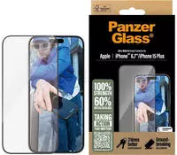 PanzerGlass Displayschutzglas "Ultra-Wide Fit Screen Protection" f&uuml;r Apple iPhone 16