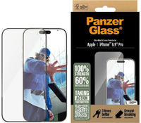 PanzerGlass 2864, PanzerGlass Ultra-Wide Fit (1 Stk., Apple iPhone 16 Pro Max)...