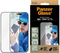 PanzerGlass Displayschutzglas "Ultra-Wide Fit Screen Protection" f&uuml;r Apple iPhone 16