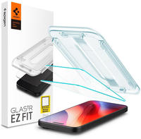 Spigen AGL07928, Spigen Glass tR EZ Fit 2 Pack transparency iPhone 17 Pro/17/16...