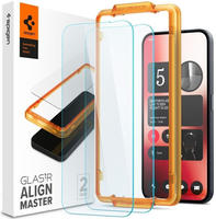 Spigen AGL07681, Spigen Glass tR AlignMaster 2 Pack - Nothing Phone (2a)...