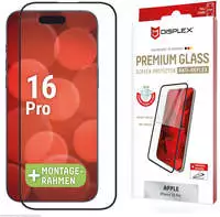 Displex Displayschutzglas "Premium Glass Full Cover Anti-Reflex" f&uuml;r Apple iPhone 16