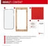 Displex Premium Glass Full Cover für Apple iPhone 16 Plus