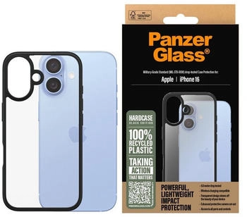 PanzerGlass HardCase Black iPhone 16