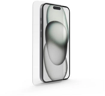 Hama Displayschutz für Apple iPhone 16 mit Montagehilfe