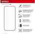 Displex Premium Glass Full Cover für Apple iPhone 16