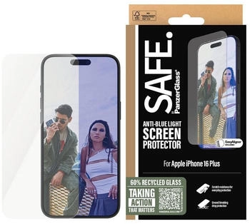 PanzerGlass SAFE EyeCare iPhone 16/15 Plus UWF