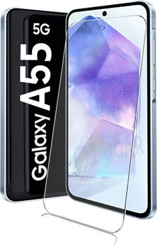 GUGAR Für Samsung Galaxy A55 5G Panzerglas Glasfolie Display Schutz Folie Glas Screen 9H Hart Echt Glas Displayschutzfolie