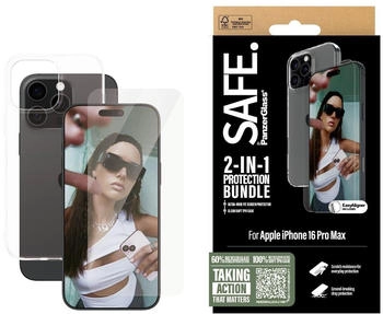 PanzerGlass SAFE by PG 2-in-1 Bundle iPhone 16P 6.9 (BSAFE95899)