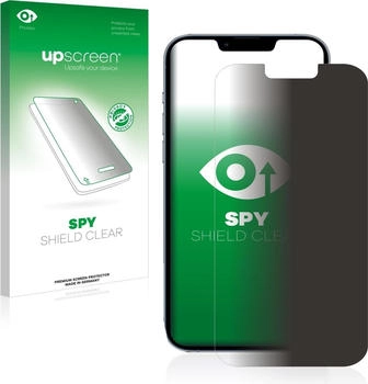 upscreen 3540733 Spy Shield Blickschutzfolie (1 Stück, iPhone 13 Pro Max), Smartphone Schutzfolie