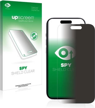 upscreen 3545440 Spy Shield Blickschutzfolie (1 Stück, iPhone 14 Pro), Smartphone Schutzfolie