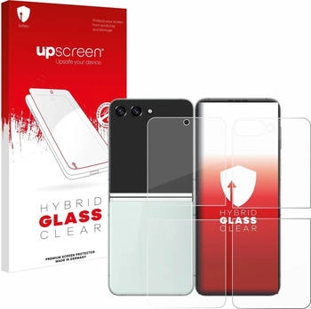 upscreen 5550131 Scratch Shield Panzerglasfolie (1 Stück, Galaxy Z Flip 5), Smartphone Schutzfolie