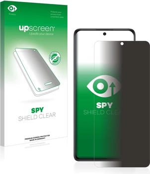 upscreen 3541236 Spy Shield Blickschutzfolie (1 Stück, Xiaomi Redmi Note 10S), Smartphone Schutzfolie