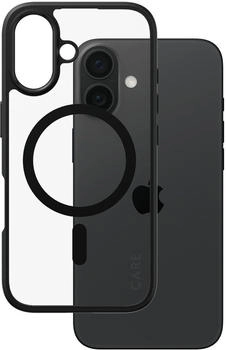 PanzerGlass Handyh&uuml;lle f&uuml;r iPhone 16, Care by Urban Combat Case mit MagSafe, Transparent mit Schwarzem Rahmen