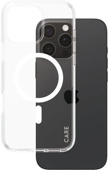 PanzerGlass Handyh&uuml;lle f&uuml;r iPhone 16 Pro Max, Care by Urban Combat Case mit MagSafe, Transparent und Wei&szlig;