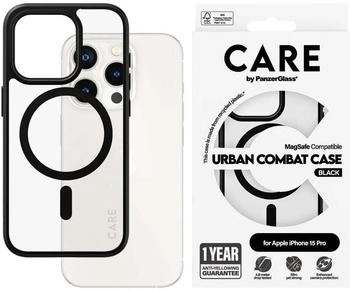 PanzerGlass CARE by Case Flagship Black MagSafe iPhone 15 Pro (1426)