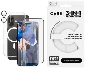 PanzerGlass CARE by PG 3-in-1 Bundle iPhone16 6.7 (B1339+2863+1285)