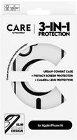 CARE by PanzerGlass Displayschutzglas "3-in-1 Protection, Privacy Glass, Case, Lens