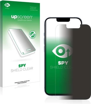 upscreen 3545438 Spy Shield Blickschutzfolie (1 Stück, iPhone 14), Smartphone Schutzfolie