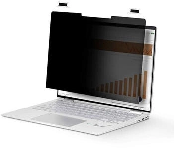 StarTech .com 14-inch 16:9 Touch Privacy Screen Laptop Security Shield Anti-Glare Blue Light Filter Flip-Over