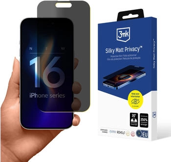 3mk Silky Matt Privacy pro Apple iPhone 16 Pro Max (5903108589314)