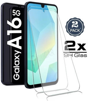 GUGAR 2x Panzerglas Samsung Galaxy A16