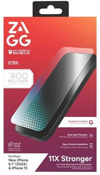 ZAGG InvisibleShield Glass XTR4 Apple iPhone 16/15