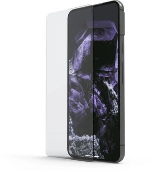 Hama Klare Bildschirmschutzfolie Glas 9H für Google Pixel 9 / 9 Pro Schlagfest, Schlagfest, Kratzresistent 222700 Clear Protect
