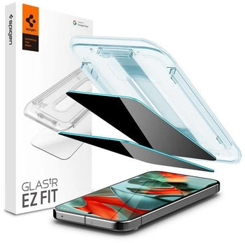 Spigen Glas.tR EZ Fit Privacy 2-Pack Google Pixel 9 Pro XL