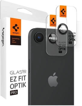 Spigen Glas.tR EZ Fit Optik Pro 2-Pack iPhone 16e