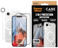 CARE by PanzerGlass Handyh&uuml;lle "Flagship 3-in-1 Set" Backcover, Schutzh&uuml;lle,