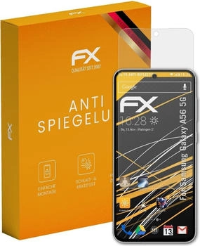 atFoliX FX-Antireflex 3x Schutzfolie kompatibel mit Samsung Galaxy A56 5G Panzerfolie