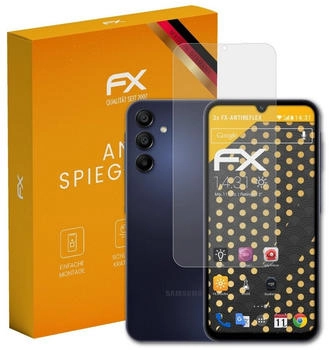 atFoliX FX-Antireflex 3x Schutzfolie kompatibel mit Samsung Galaxy A16 Panzerfolie