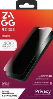 ZAGG Zagg Invisibleshield Glass Elite Privacy Glass Für Iphone 16 Pro