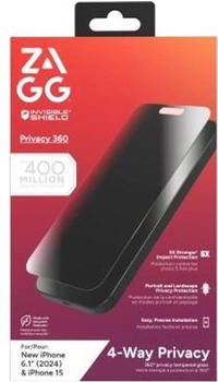 ZAGG Zagg Invisibleshield Glass Elite Privacy 360 Für Iphone 15/16