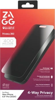 ZAGG InvisibleShield Glass Elite Privacy 360 Apple iPhone 16 Pro Max