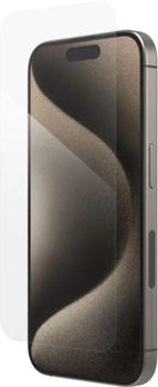 ZAGG InvisibleShield Glass Elite VisionGuard, Apple, iPhone 15 Pro, Antibakteriell, Blaulichtschutz, Schlagfest, Kratzresistent, Splitterfrei, Transparent, 1 Stück(e)